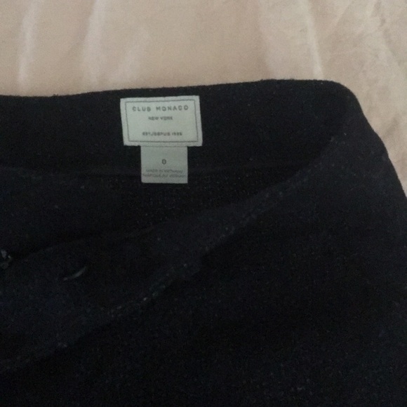 Club Monaco wool cuff pant - Picture 2 of 4